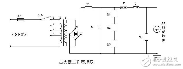 高能點火器原理圖及結構_高能點火器廠家