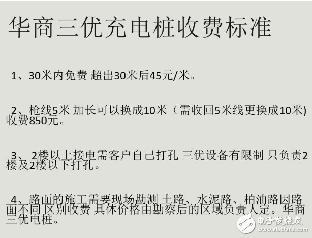 新能源汽車充電樁價(jià)格