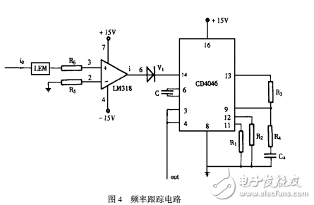 CD4046鎖相環(huán)在感應加熱電源中的應用