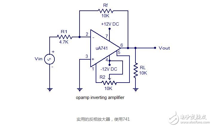 運(yùn)放的反相放大器_反相放大器原理介紹