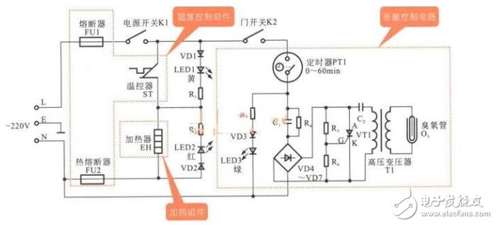 飲水機(jī)電路圖工作原理及電路圖分析 