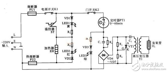 飲水機(jī)電路圖工作原理及電路圖分析 