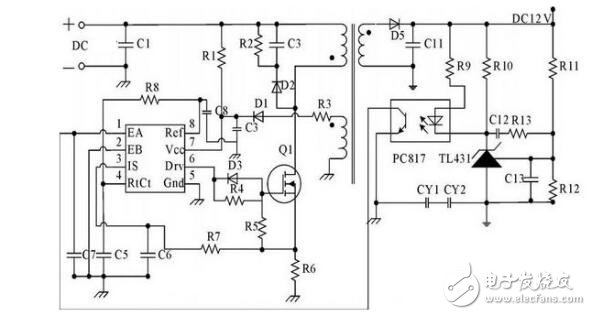 直流隔離電源電路圖大全（DC/DC/變壓銷隔離/精密開關(guān)電源電路圖）