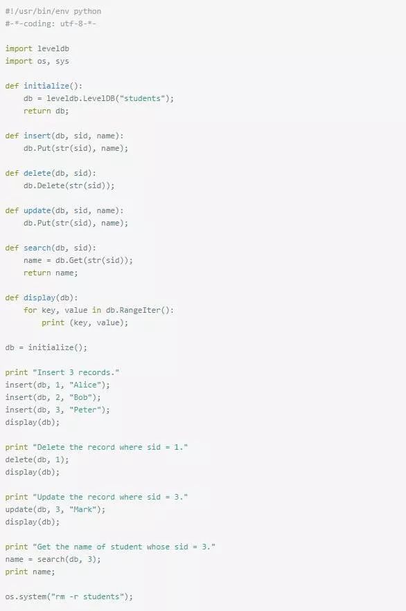 用Python操作數(shù)據(jù)庫(kù)的最詳細(xì)示例