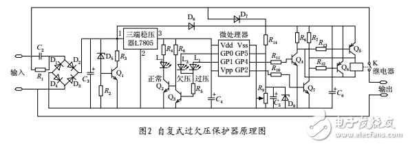 自恢復式過欠壓保護器的設(shè)計原理