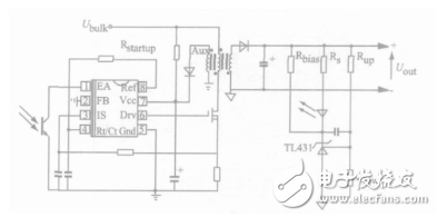開關(guān)電源電路圖_基于UC3843的開關(guān)電源電路圖