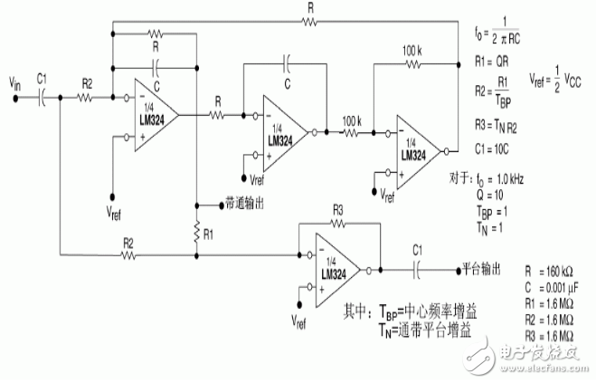 lm324典型應(yīng)用電路圖大全（11款lm324運算放大器電路圖分享）