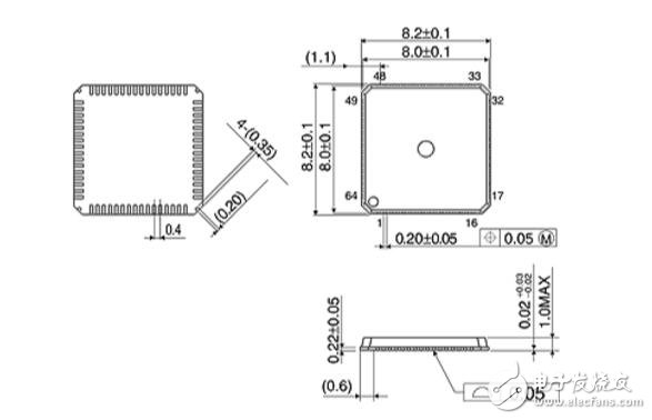qfn封裝形態(tài)封裝尺寸圖_qfn封裝的特點(diǎn)