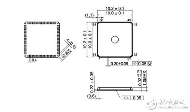 qfn封裝形態(tài)封裝尺寸圖_qfn封裝的特點(diǎn)