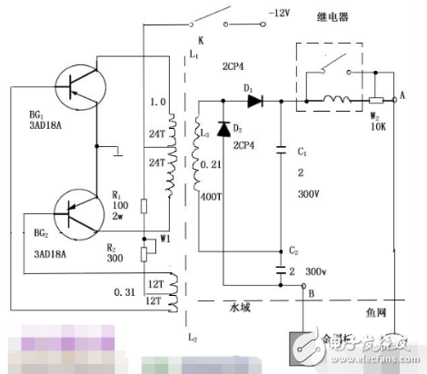 12V電子捕魚(yú)器的工作原理及制作教程