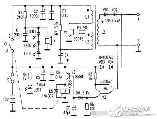 電子捕鼠器電路原理設(shè)計(jì)集