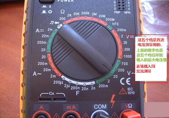 數(shù)字萬用表介紹、使用方法和注意事項詳解