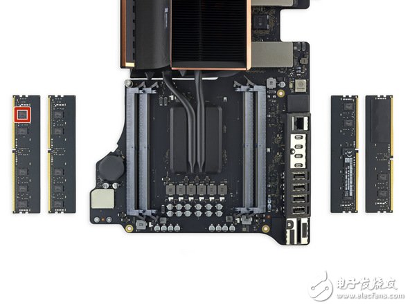 蘋果iMac Pro拆解：A10芯片與T2芯片是專屬