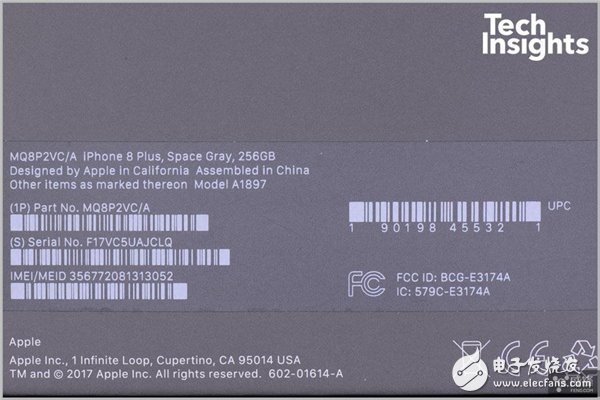蘋果iPhone8 Plus專業(yè)拆解報告：X光照深入IC細節(jié)