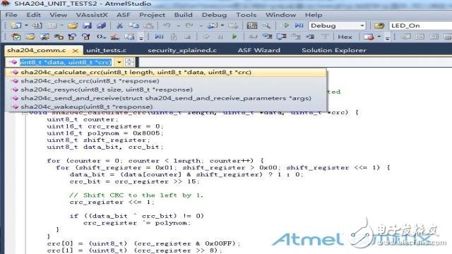 基于ASF開發(fā)的crypto加密開發(fā)板程序