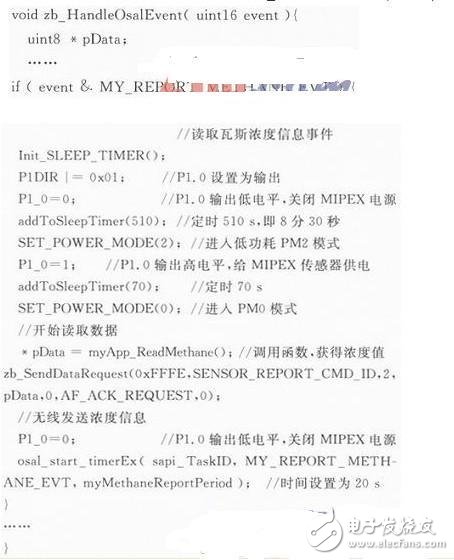 無線瓦斯傳感器節(jié)點(diǎn)設(shè)計解說