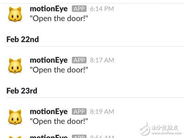 貓咪臉部識(shí)別門鐘保證家庭安全還隨時(shí)為主子開門