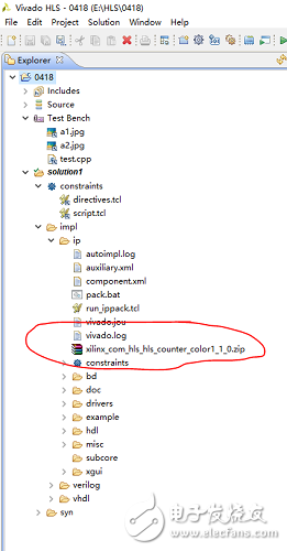 vivado中的IP調(diào)用 vivado HLS的幀差圖像實現(xiàn)