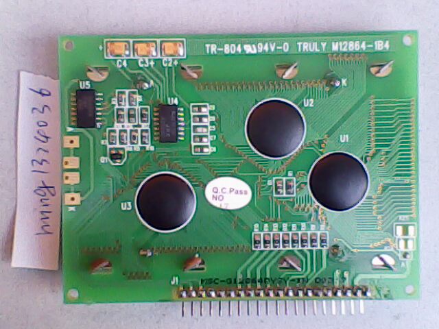 LaunchPad實(shí)驗(yàn)四12864并行顯示