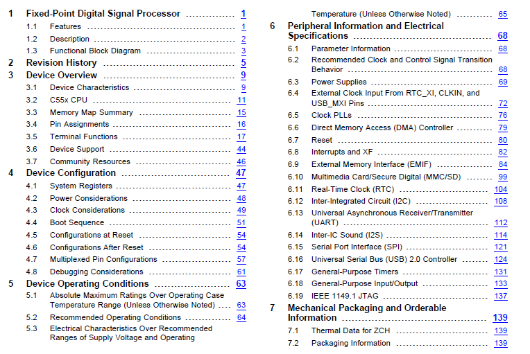 TMS320C5504定點(diǎn)數(shù)字信號處理器的詳細(xì)英文原版資料免費(fèi)下載