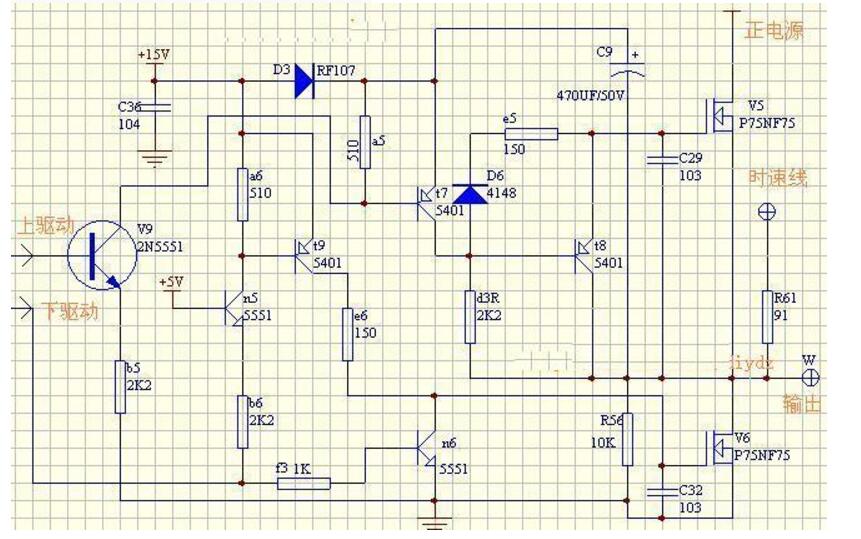 電動車無刷電機(jī)原理圖_電動車無刷電機(jī)控制器驅(qū)動電路圖