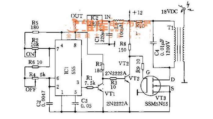 高壓脈沖發(fā)生器電路圖大全(六款等效電路/電子滅蟲燈/脈沖發(fā)生器產(chǎn)生)