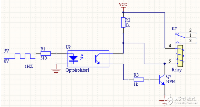 光耦驅(qū)動(dòng)繼電器電路圖大全（光電耦合器/ULN2803 /開(kāi)關(guān)電路）
