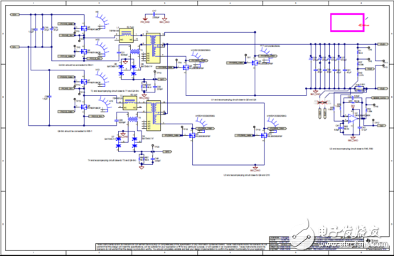 基于TMS320F28379數(shù)控500W轉(zhuǎn)換器參考設(shè)計(jì)TIDM－1001電路圖