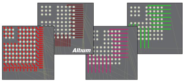 BGA器件如何走線、布線？
