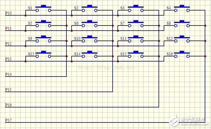 什么是矩陣鍵盤？4*4鍵盤的原理軟件設(shè)計分析