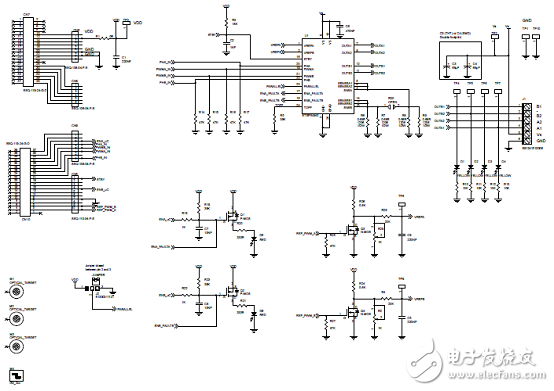 [原創(chuàng)] ST STSPIN840兩個雙向有刷DC馬達(dá)同時驅(qū)動方案