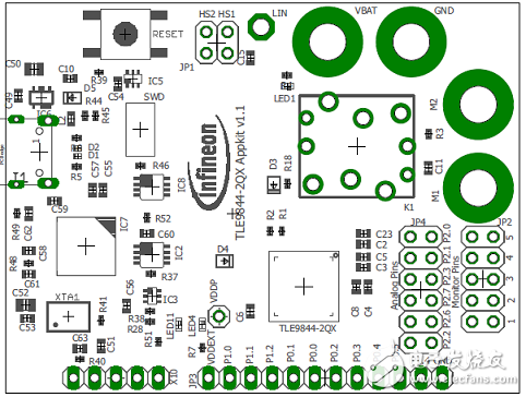 詳解Infineon公司的TLE9844-2QX的原理及設(shè)計