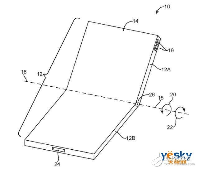 蘋果折疊屏專利曝光將不同于華為的橫向折疊設(shè)計而采用了縱向折疊