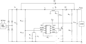 基于一種適用于模擬脈寬調(diào)制PWM可調(diào)光的LED驅(qū)動(dòng)器NCL2801解析