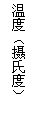 文本框: 溫度(攝氏度)